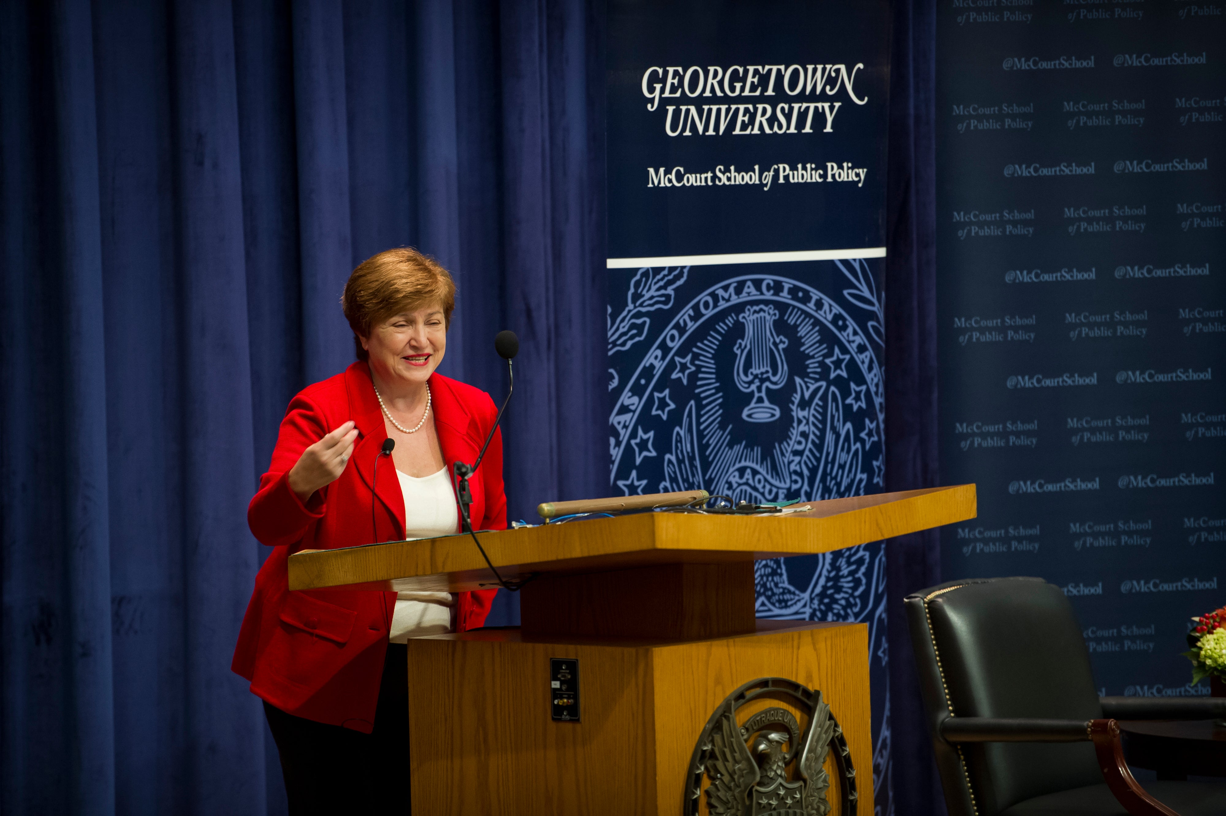 Dr. Kristalina Georgieva Delivers 2018 Whittington Lecture