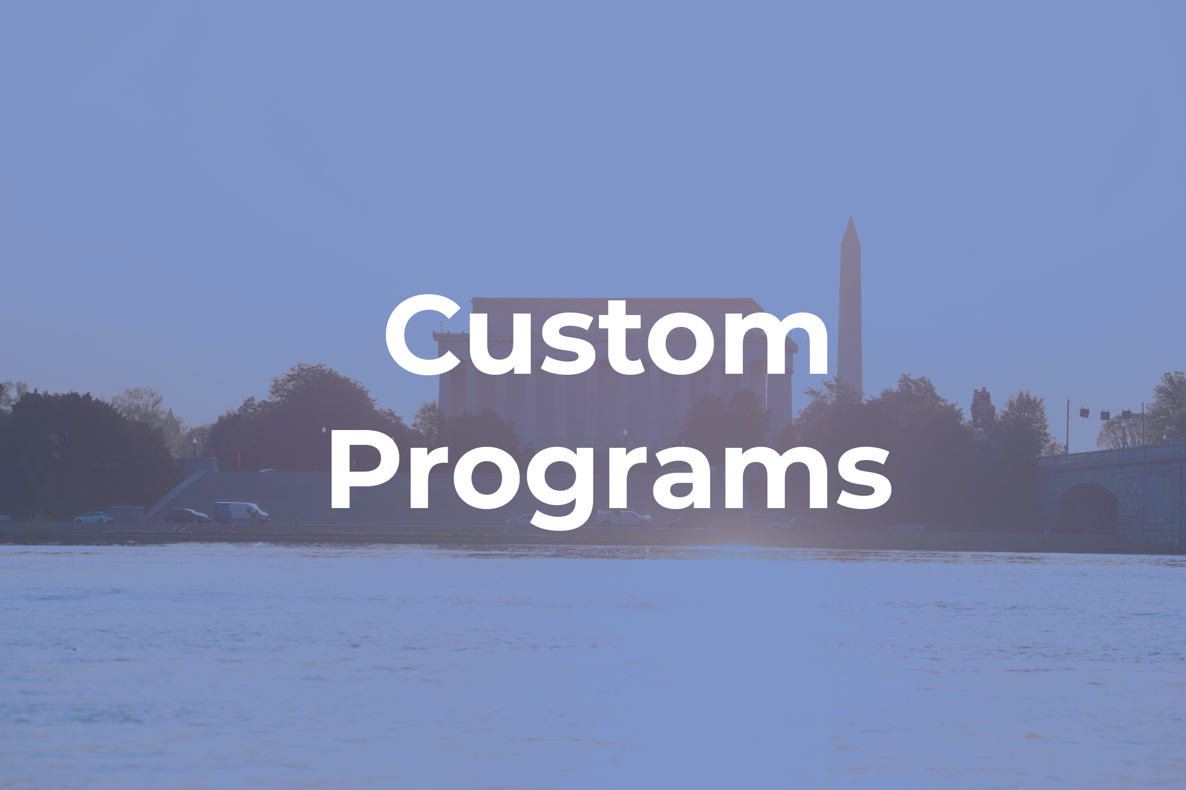 Custom Programs