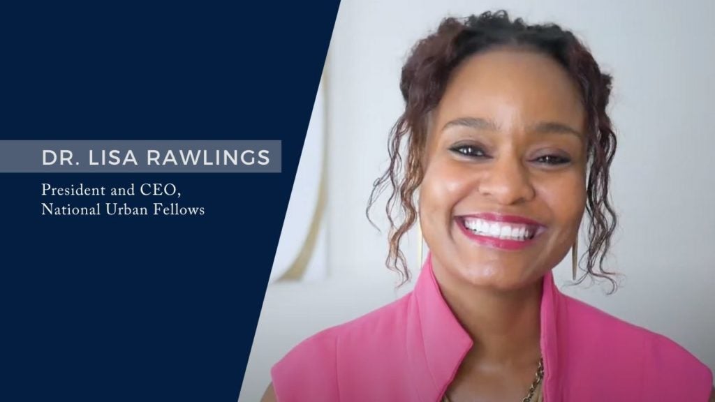 Dr. Lisa Rawlings Named President and CEO of the National Urban Fellows