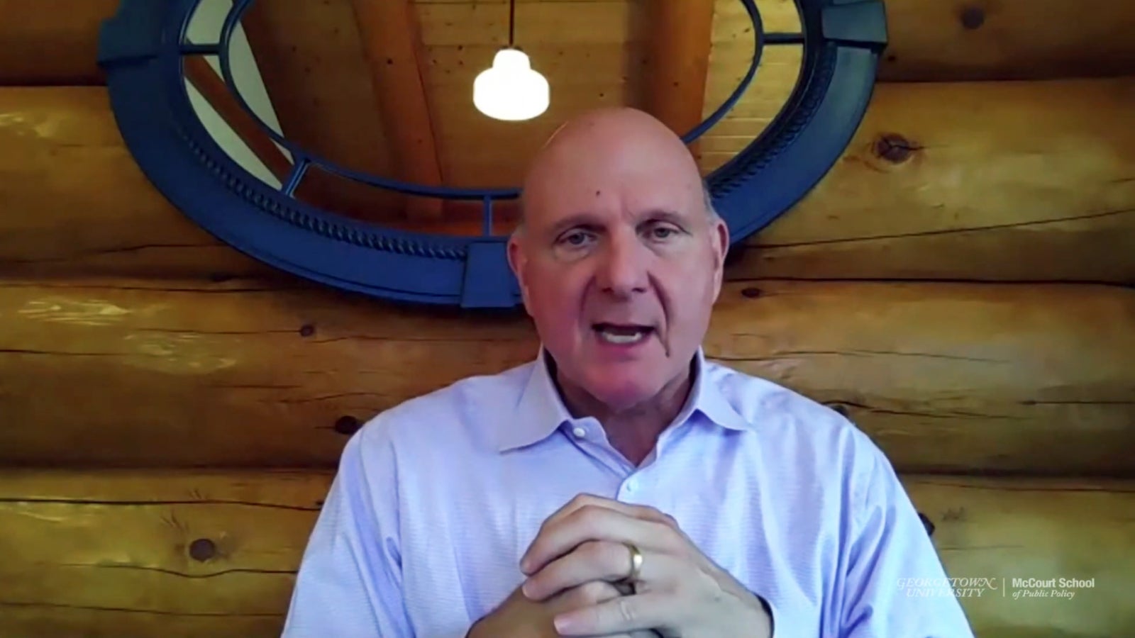 Screenshot of Live Event with Steve Ballmer