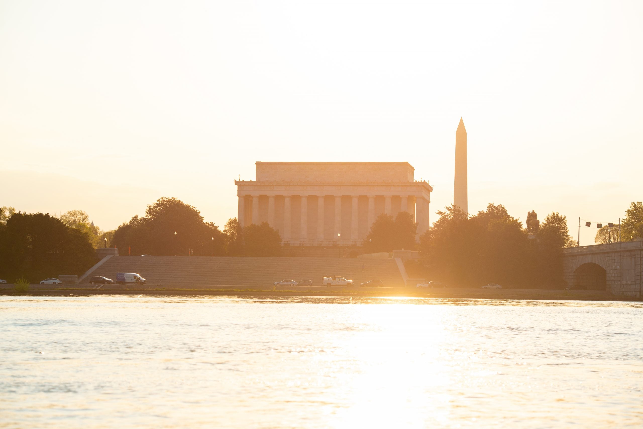 DC at sunrise