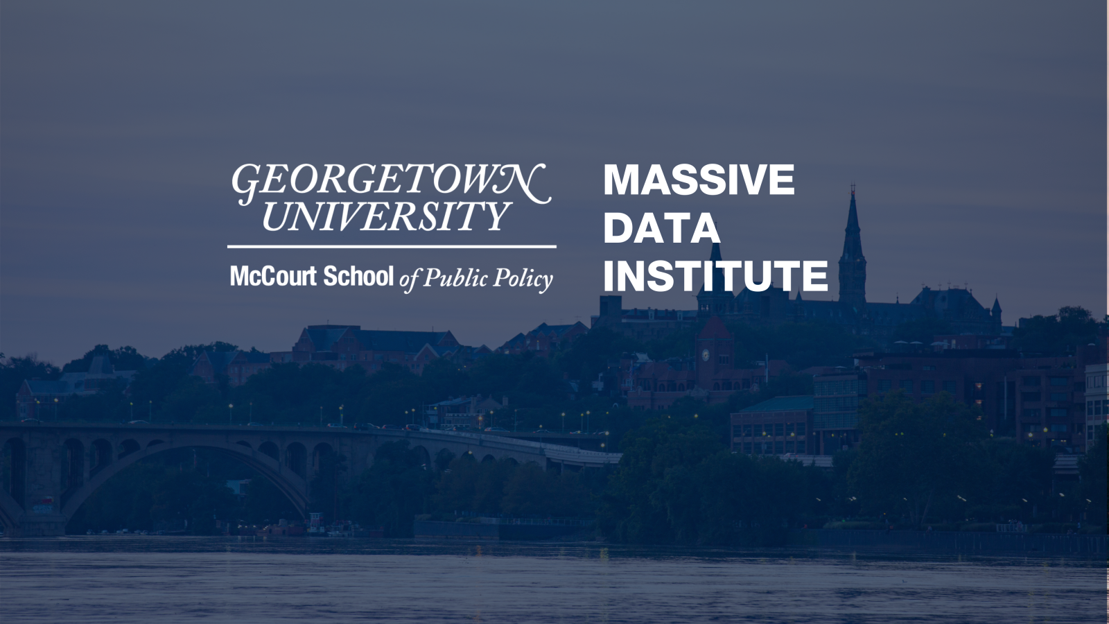 Massive Data Institute Logo