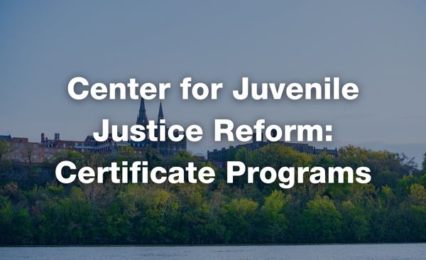 CJJR's Certificate Programs