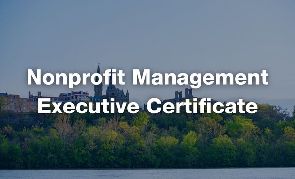 The Nonprofit Management Executive Certificate Program
