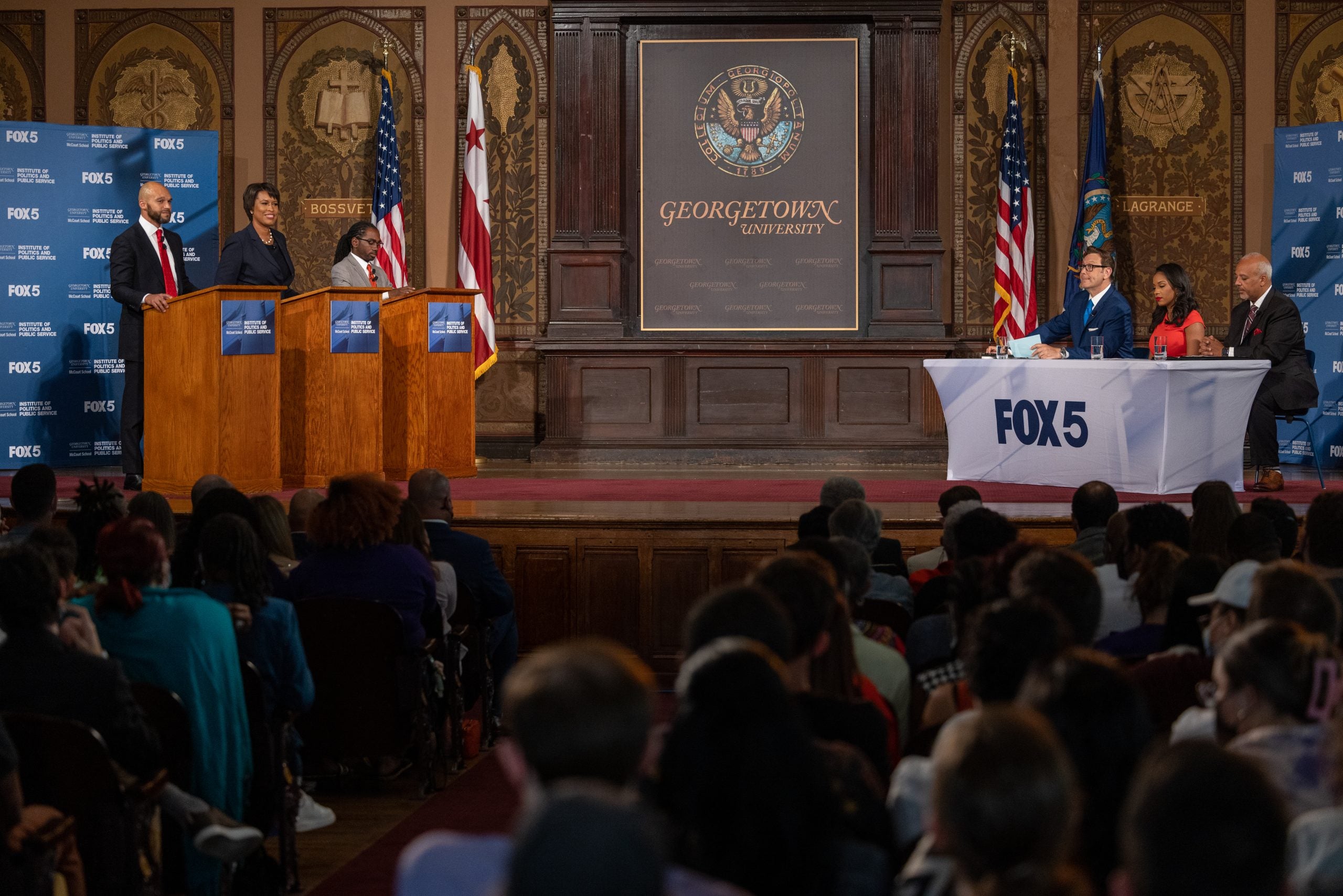 DC Mayoral debate in Gaston Hall