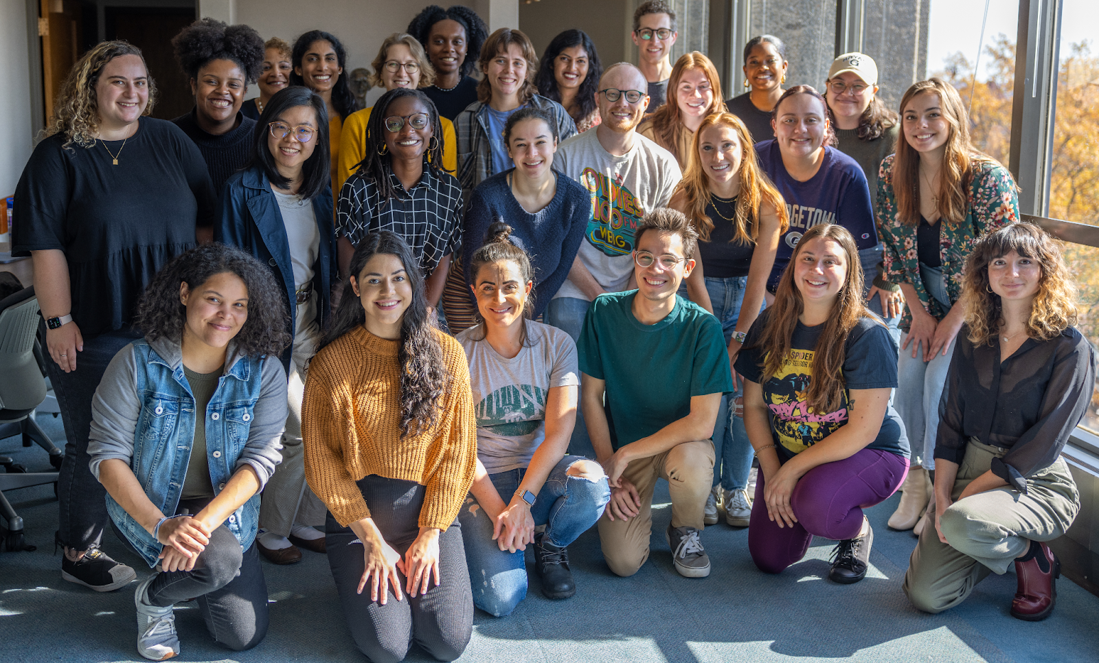 Sade Cole and members of the Policy Innovation Lab