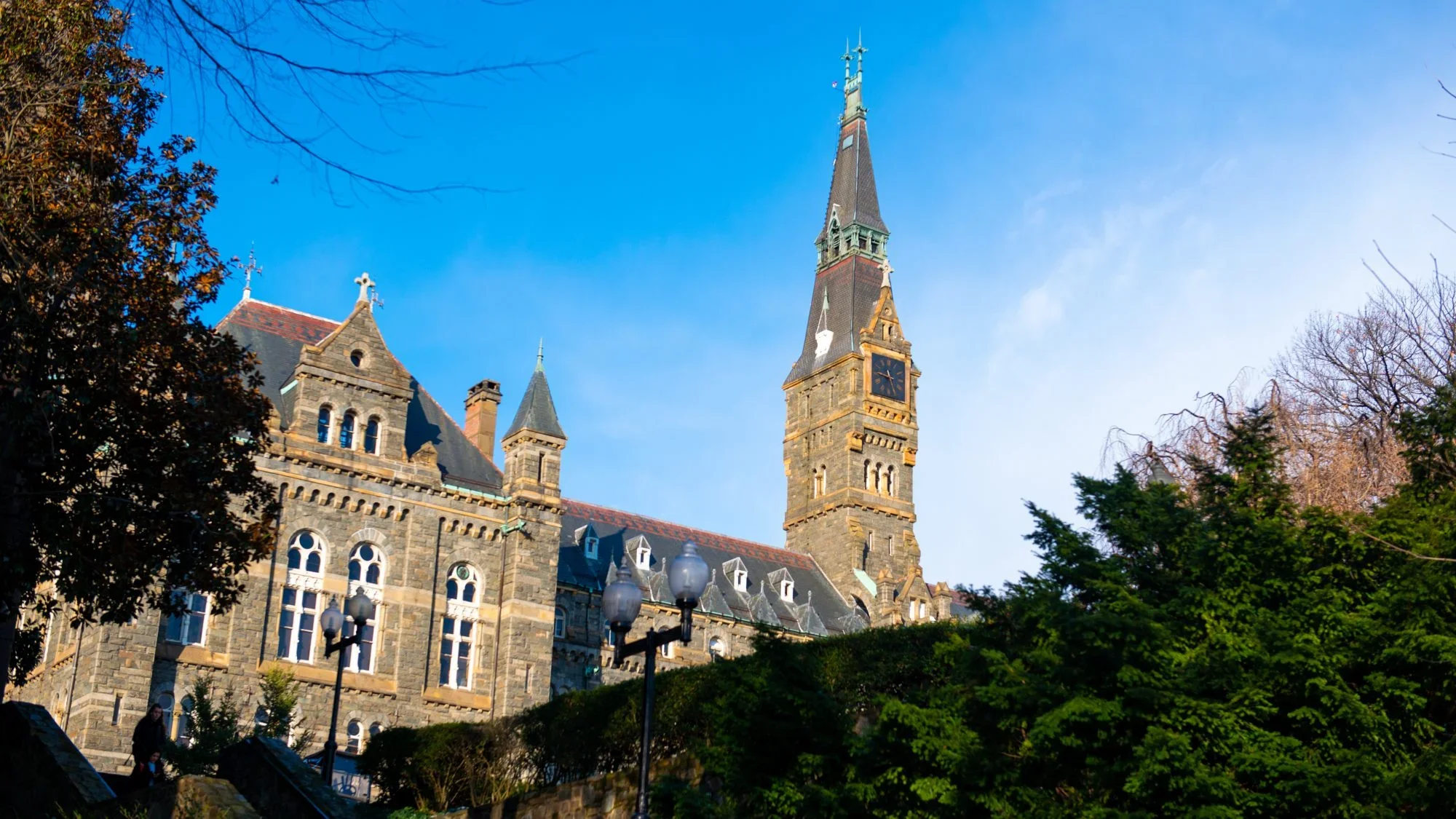 Healy Hall on Georgetown University's campus