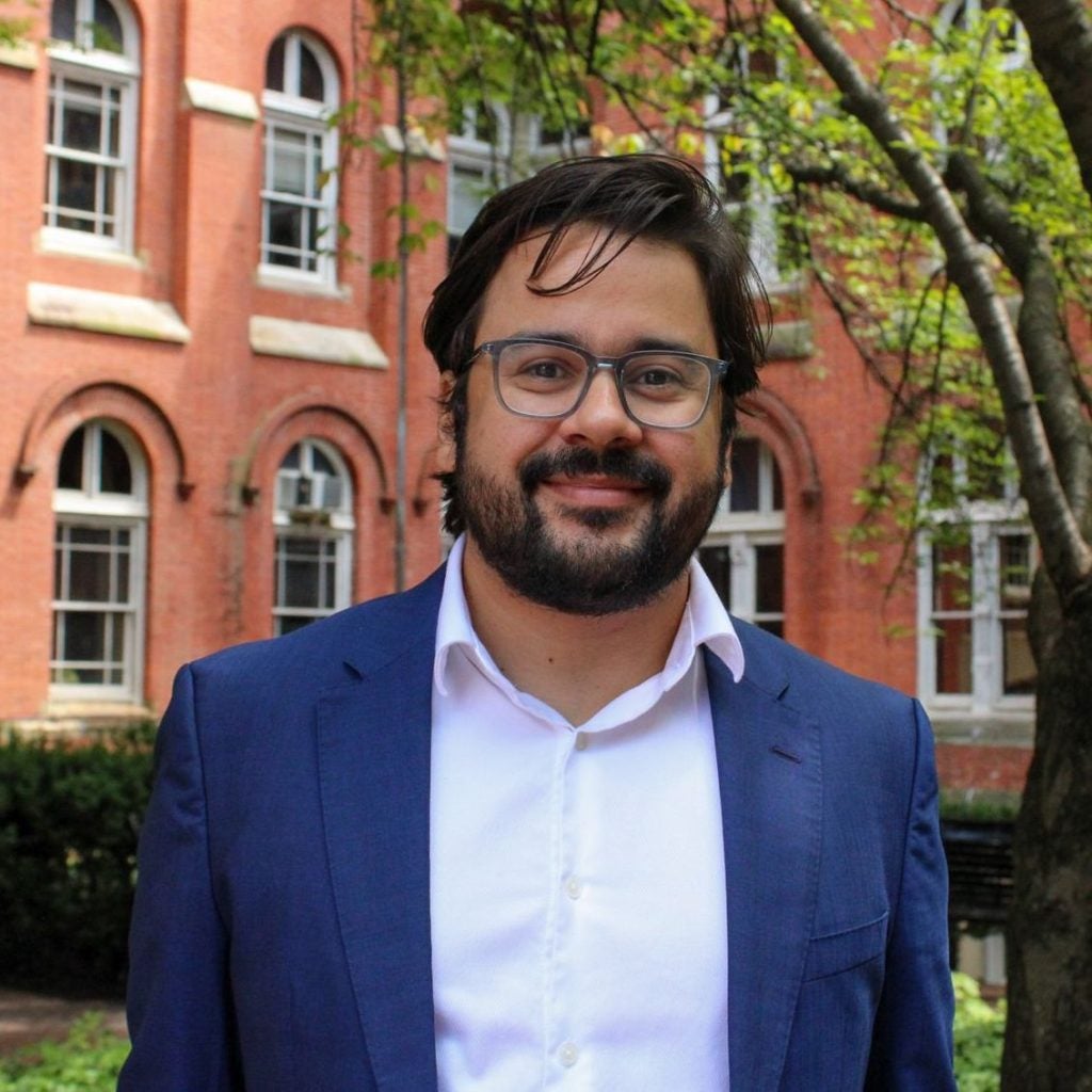 Headshot of Tech & Public Policy grantee Tiago Ventura