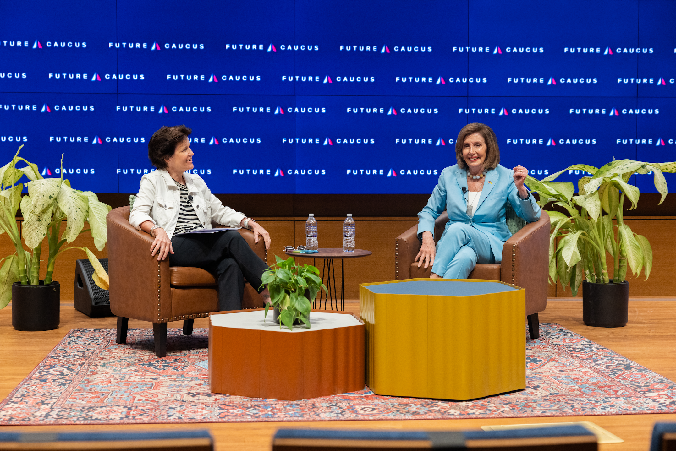 Speaker Emerita Nancy Pelosi and Kara Swisher