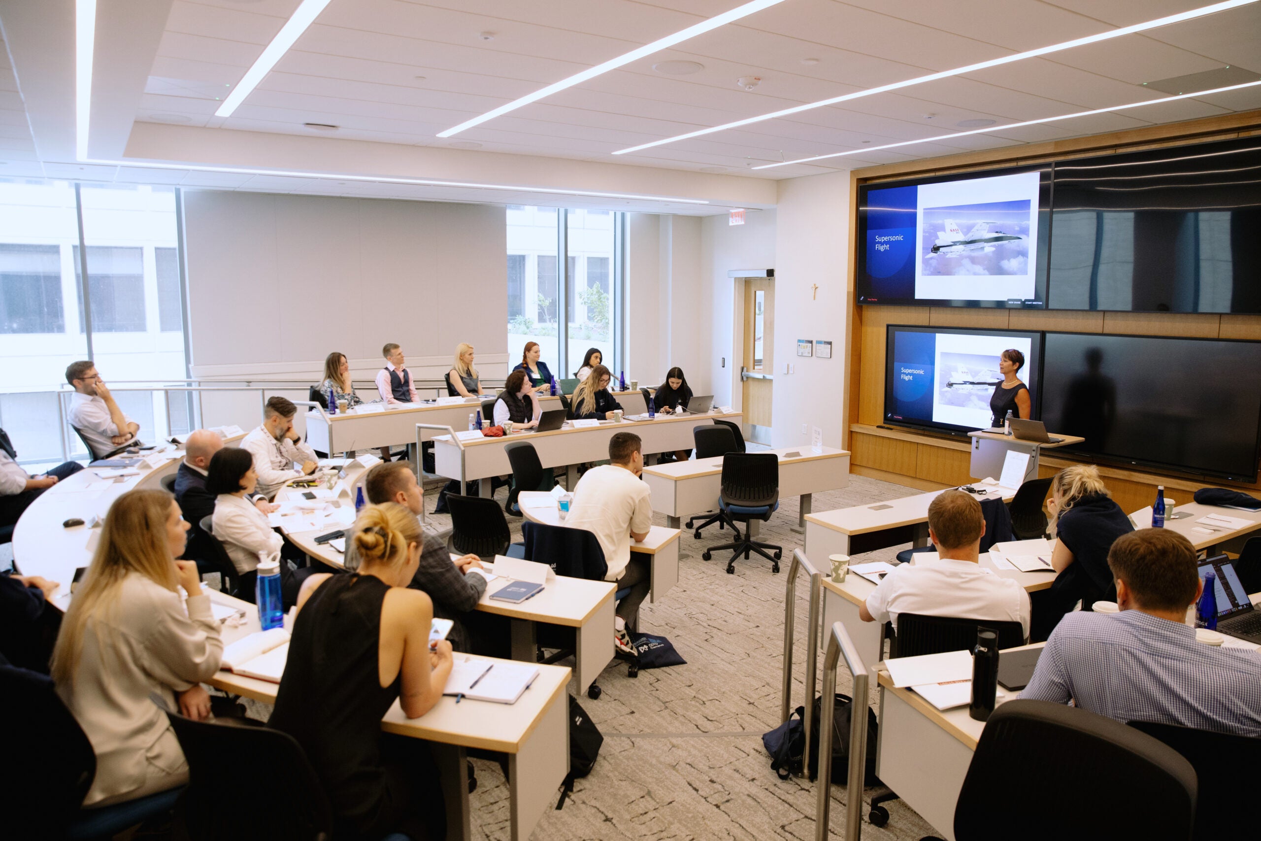 CDTO participants listening to a lecture.