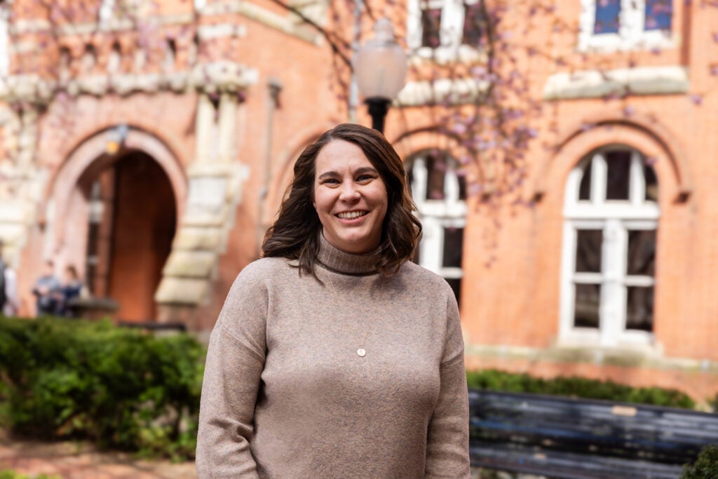 Jaclyn Clevenger, director of student engagement at the McCourt School, founded the Georgetown Public Policy Challenge in 2014 after recognizing the students' interest in local career opportunities.