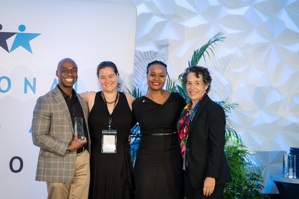 Nuku Ofori, Laura Blessing, Lisa Rawlings and Maria Cancian