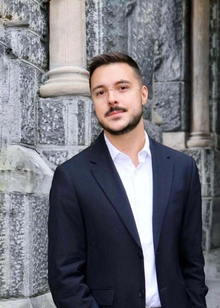 Filip Kulakov (MPP'25) received the prestigious Whittington Scholarship, supporting his final year at the McCourt School of Public Policy.