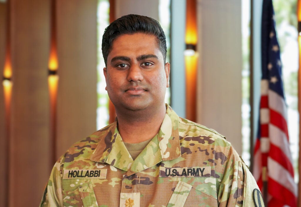 Hollabbi, a Bradley Fellow, will begin a two year service at the Pentagon following graduation from the McCourt School.