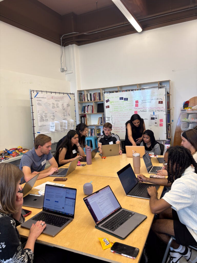 Students learning about data preservation efforts at MDI's Save the Data event, June 2025.