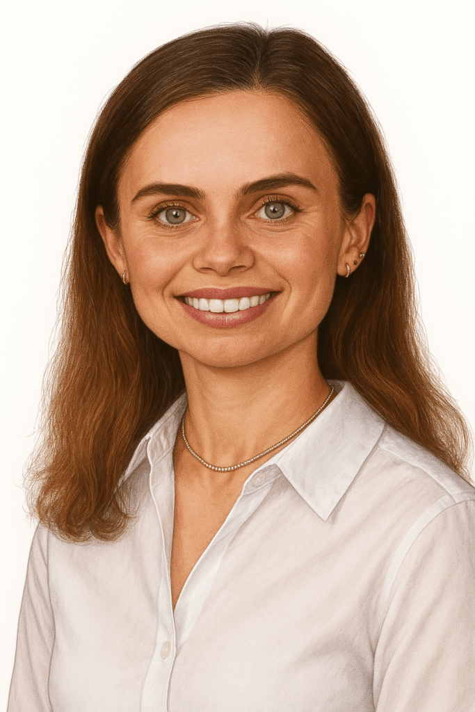 Stylized illustration of Sofia Kryshtal
