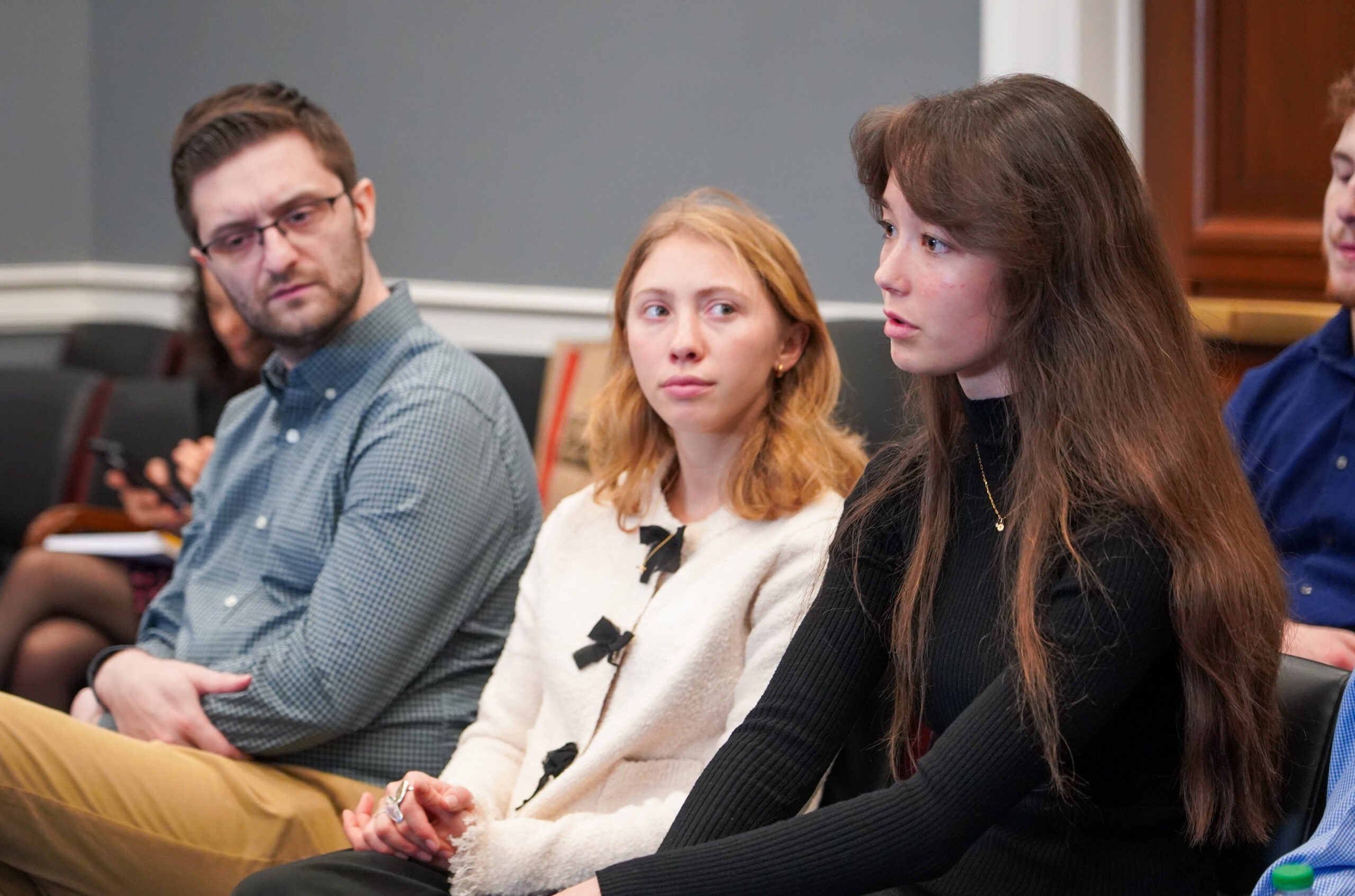 JPPP students at the Capitol in conversation with Congressional staffers