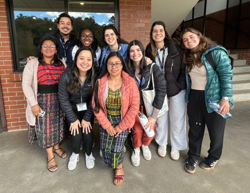MPiP students in Guatemala, Spring 2025
