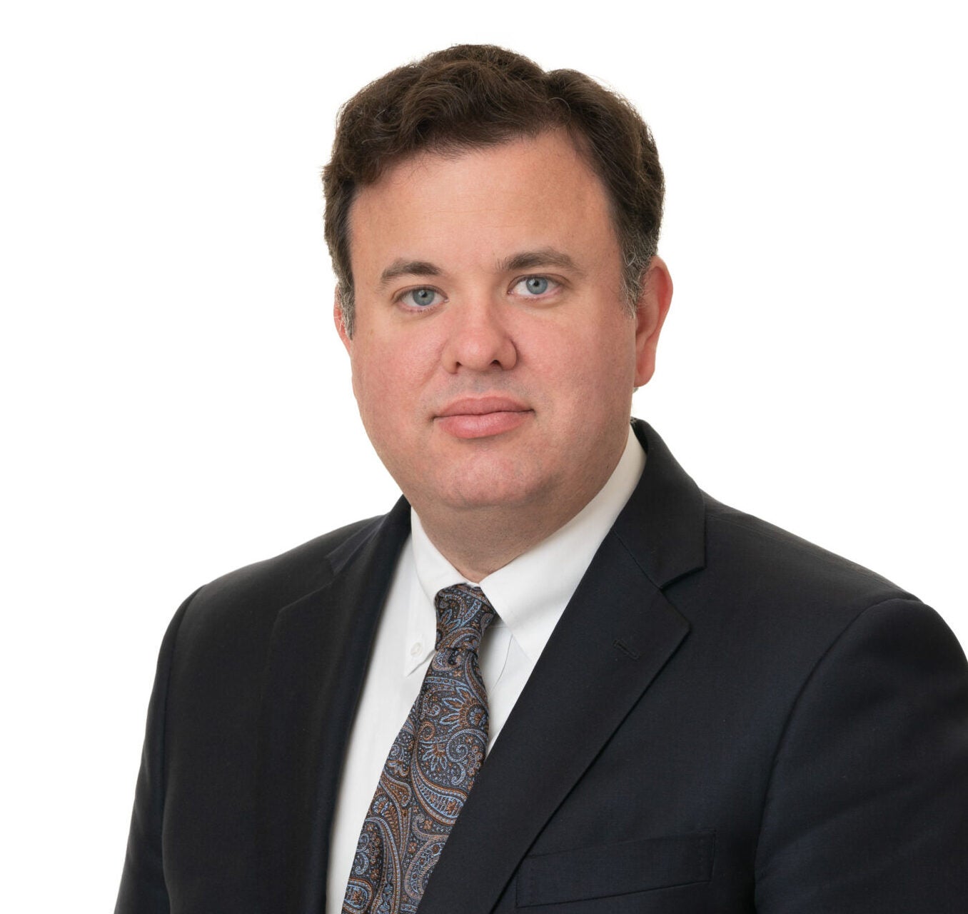 Michael Strain headshot against a white background