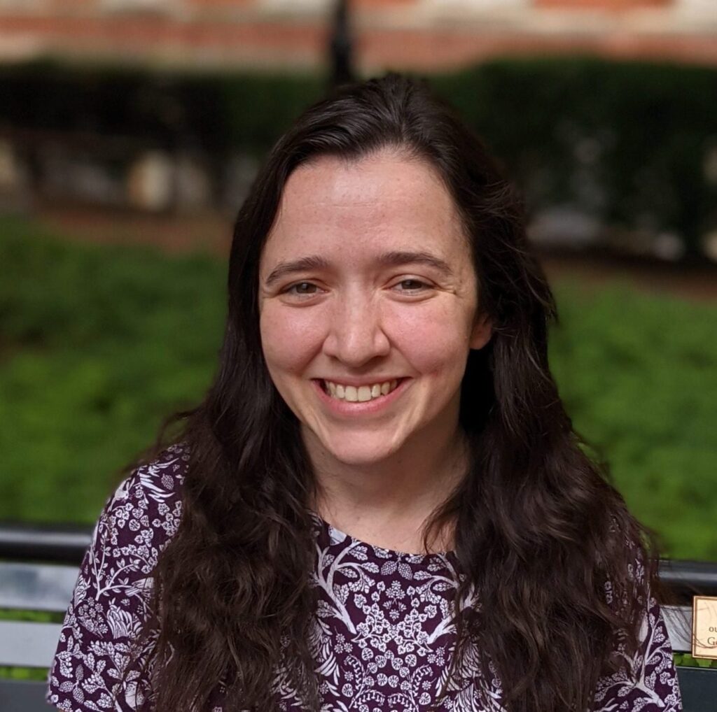 Rebecca Vanarsdall headshot taken outside