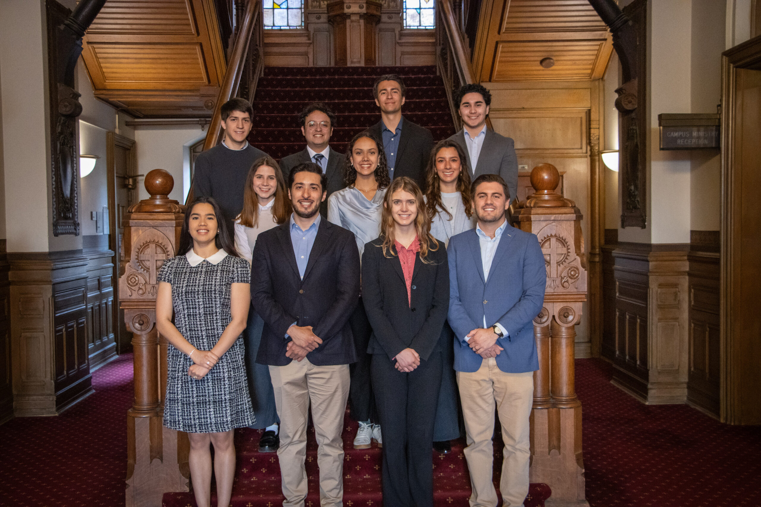 Group of students in Georgetown University's Mexican Student Association