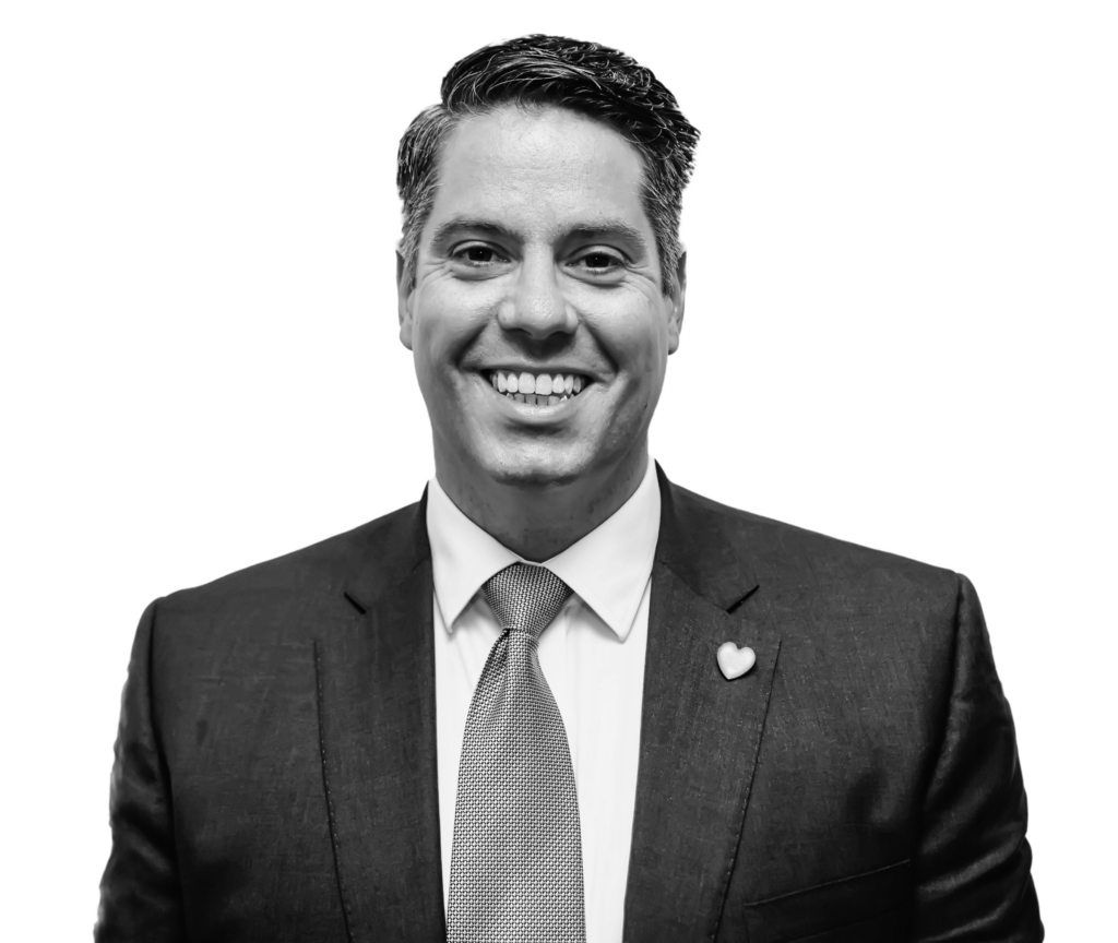 Tim Szarnicki bl;ack-and-white headshot
