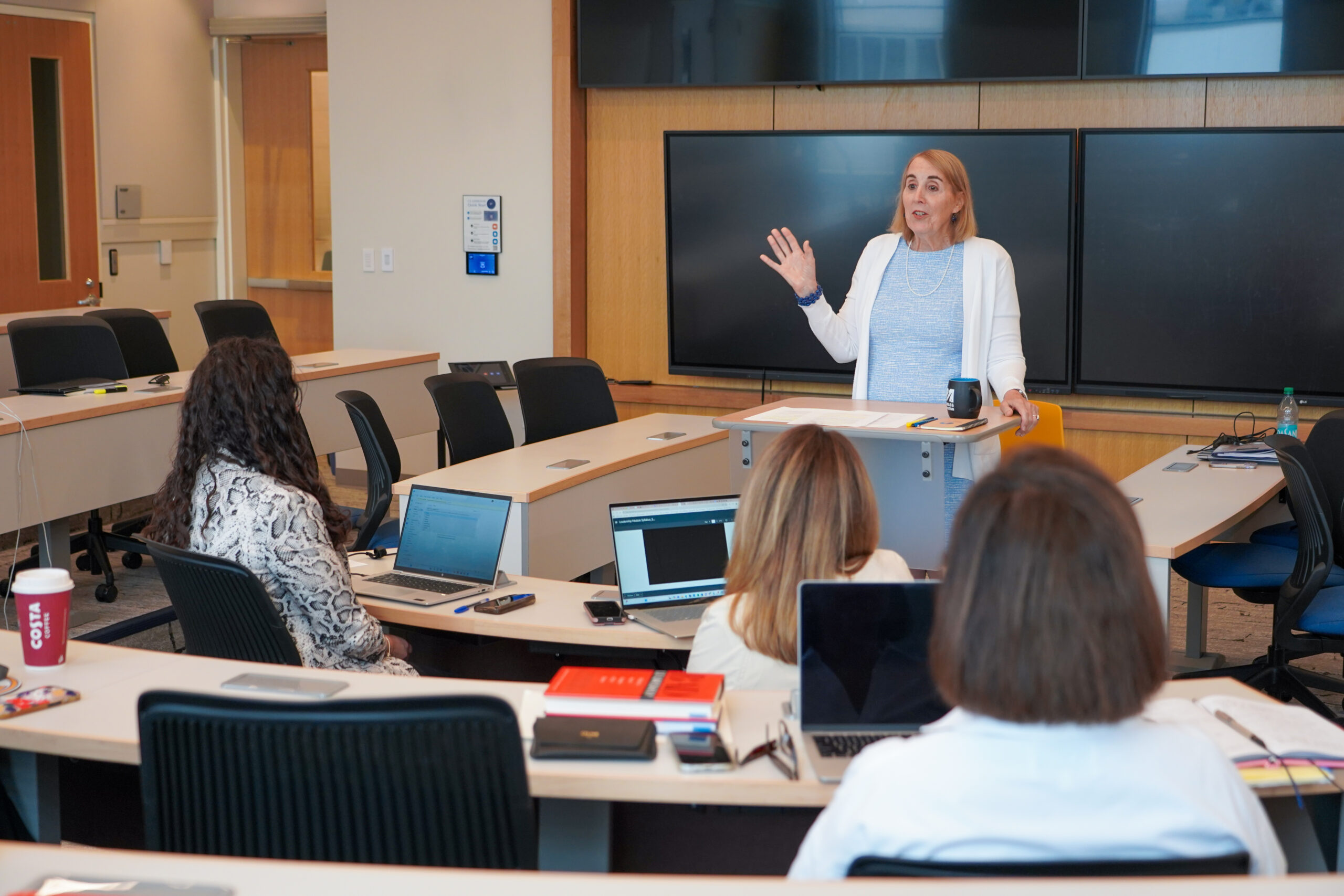 Chloe Schwenke teaches EMPL students
