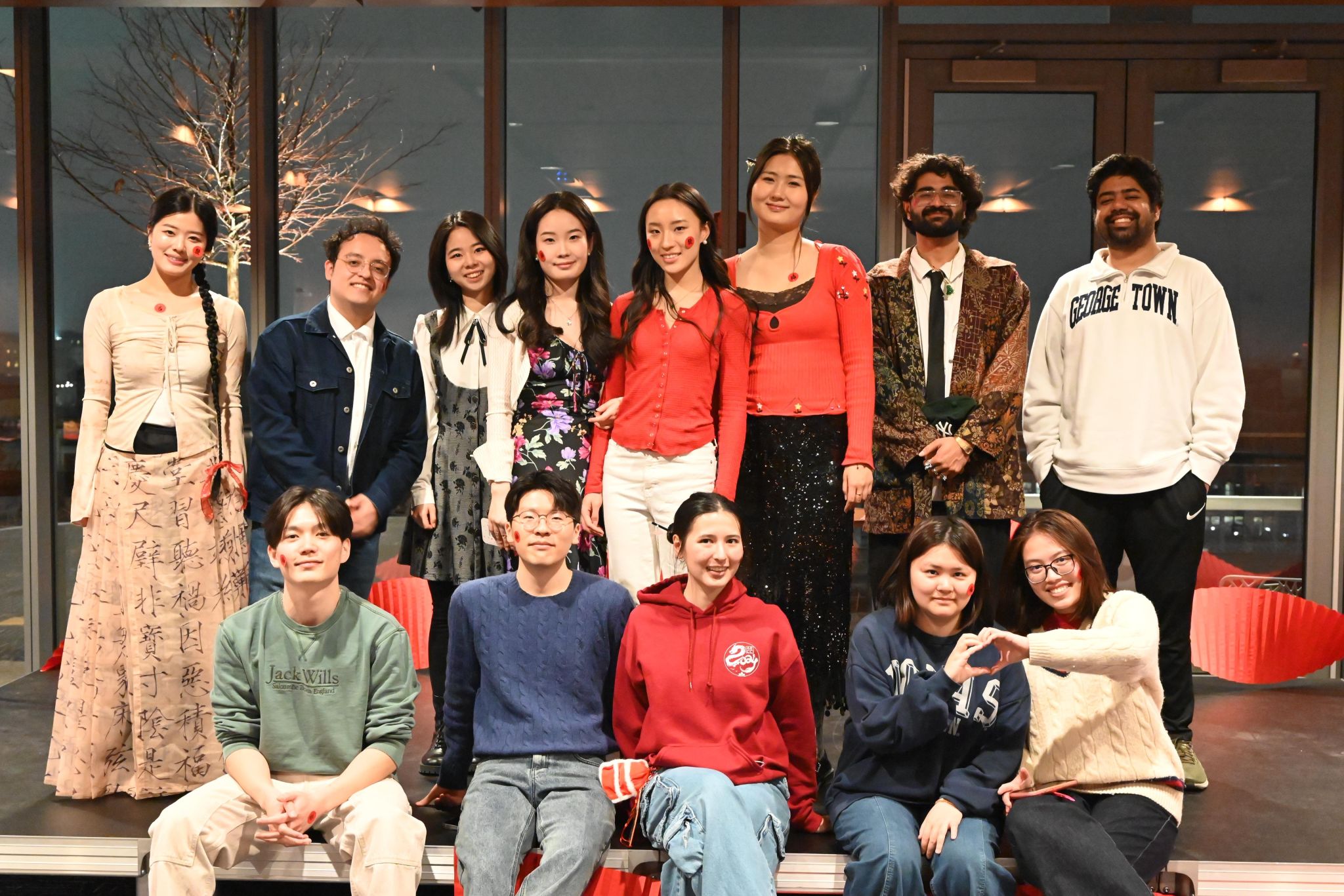 McCourt students celebrating Lunar New Year
