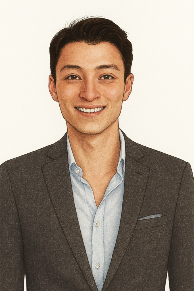 Illustrated headshot of Paul Luu Van Lang