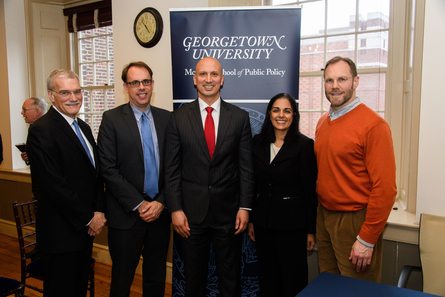 Georgetown Provost and Executive Vice President Robert M. Groves and Netherlands Central Bureau of Statistics Director General